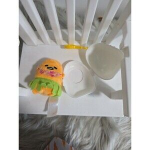 Cutie Beans Gudetama The Lazy Egg Series 2 Plush Clip